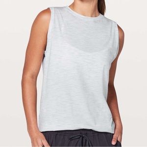 Lululemon Brunswick Muscle Tank in Gray Heather